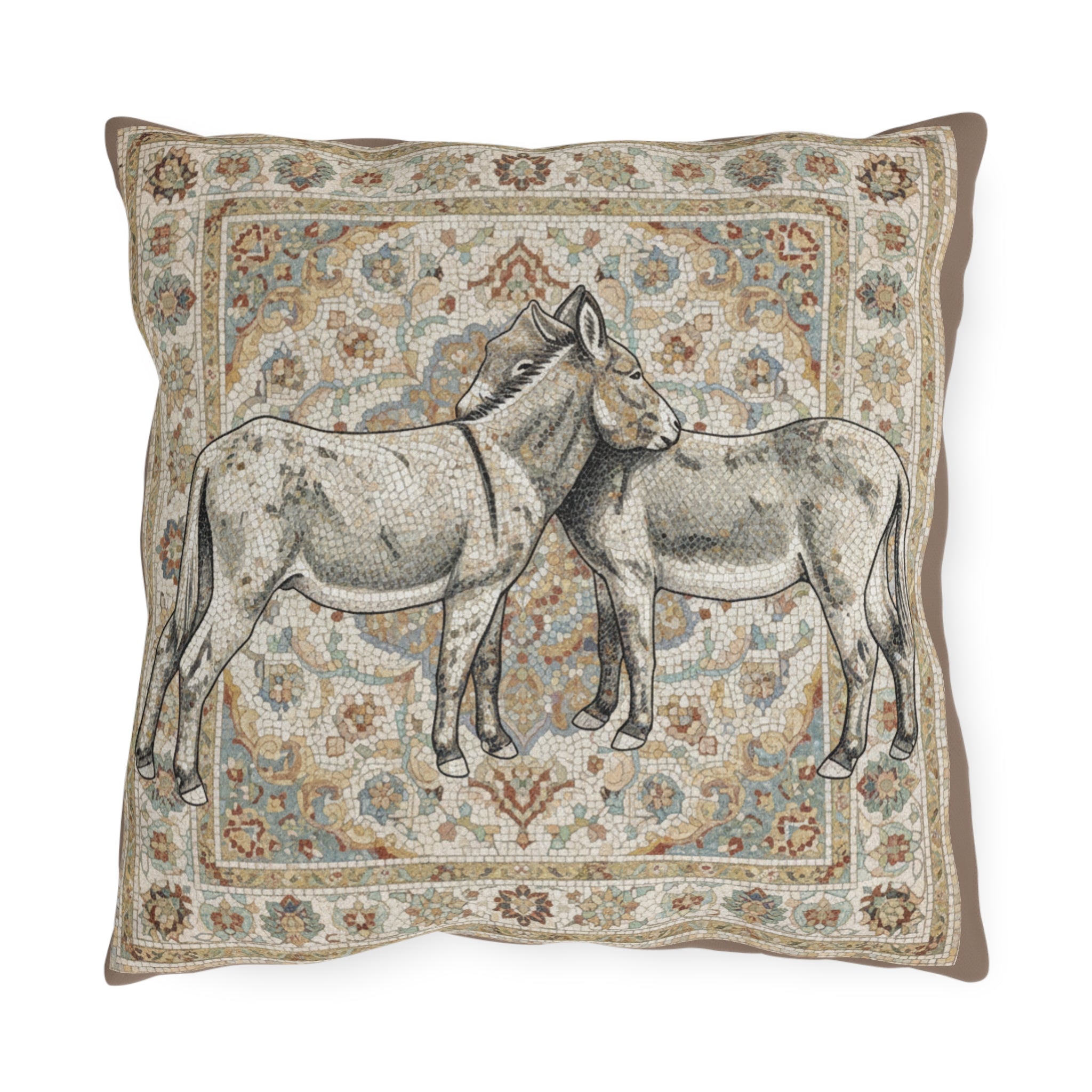 Donkey Outdoor Pillows