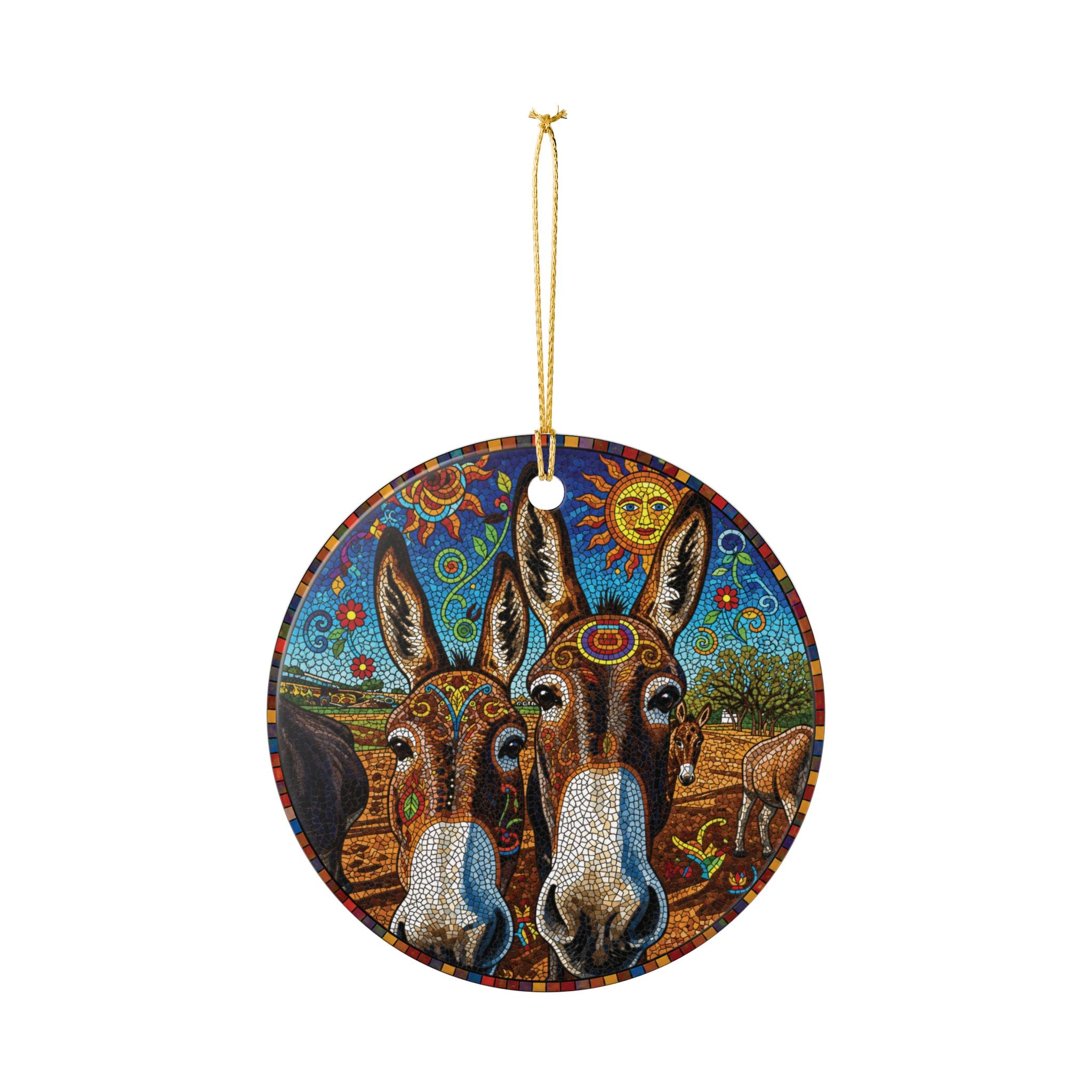 Donkey Ornament