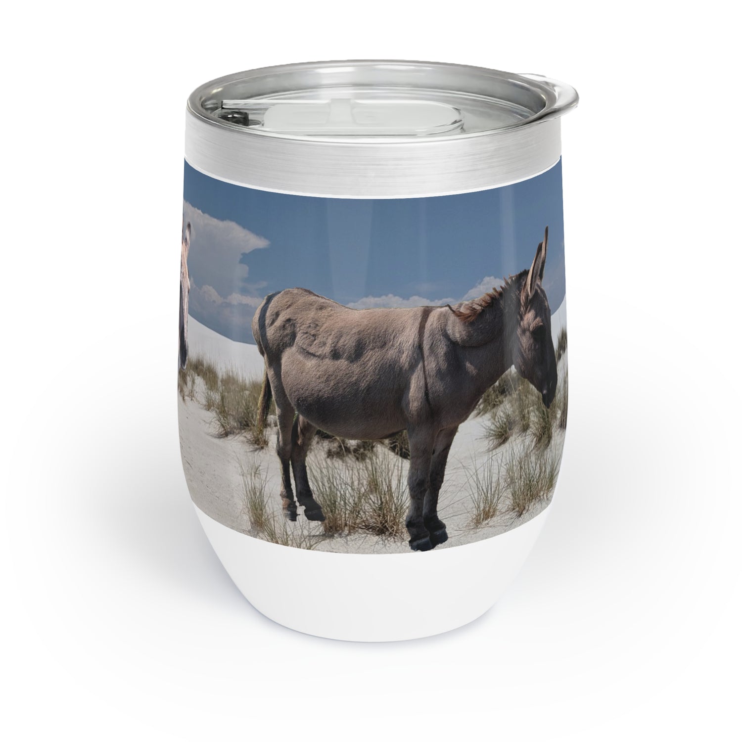 Donkey Chill Wine Tumbler