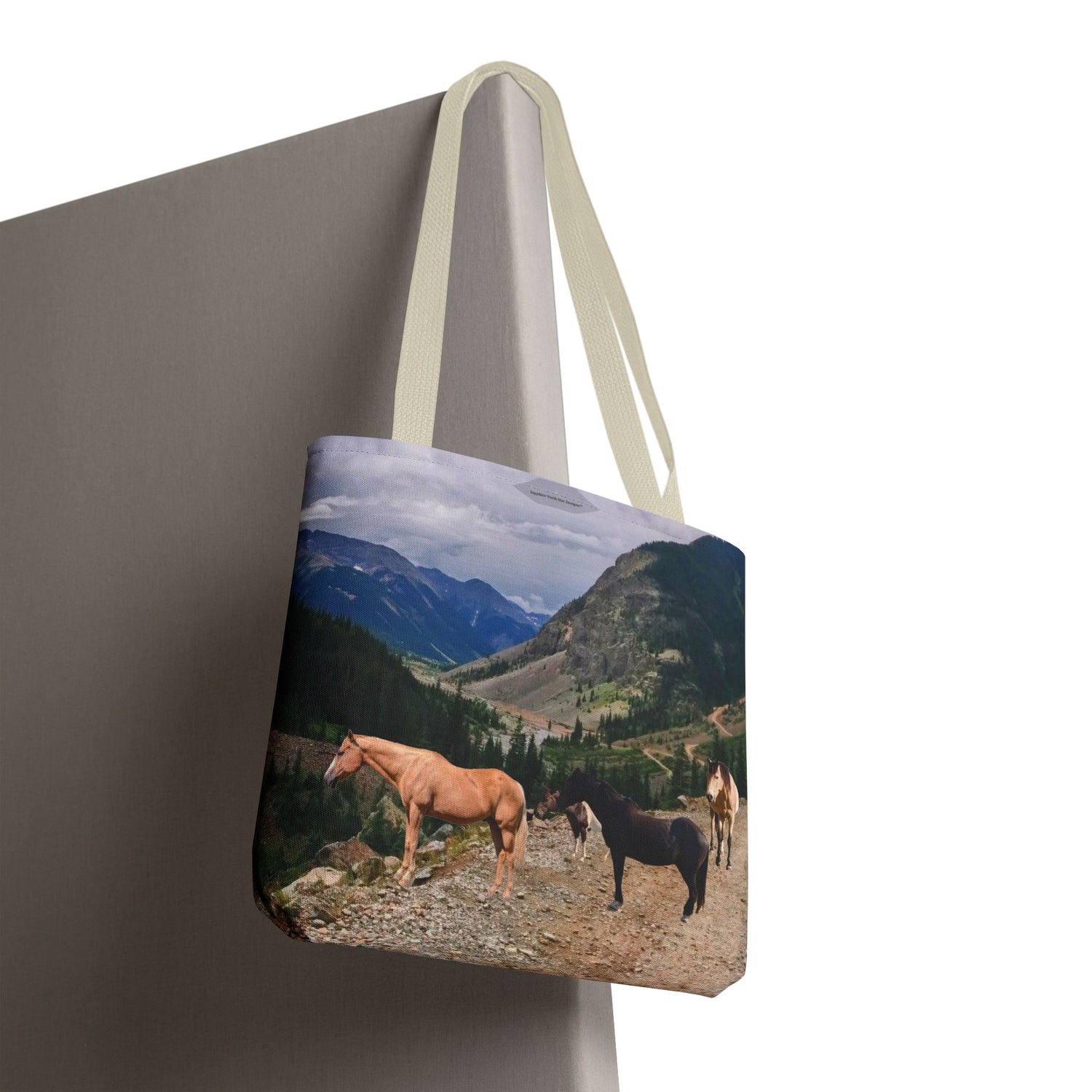 Horse Canvas Tote Bag