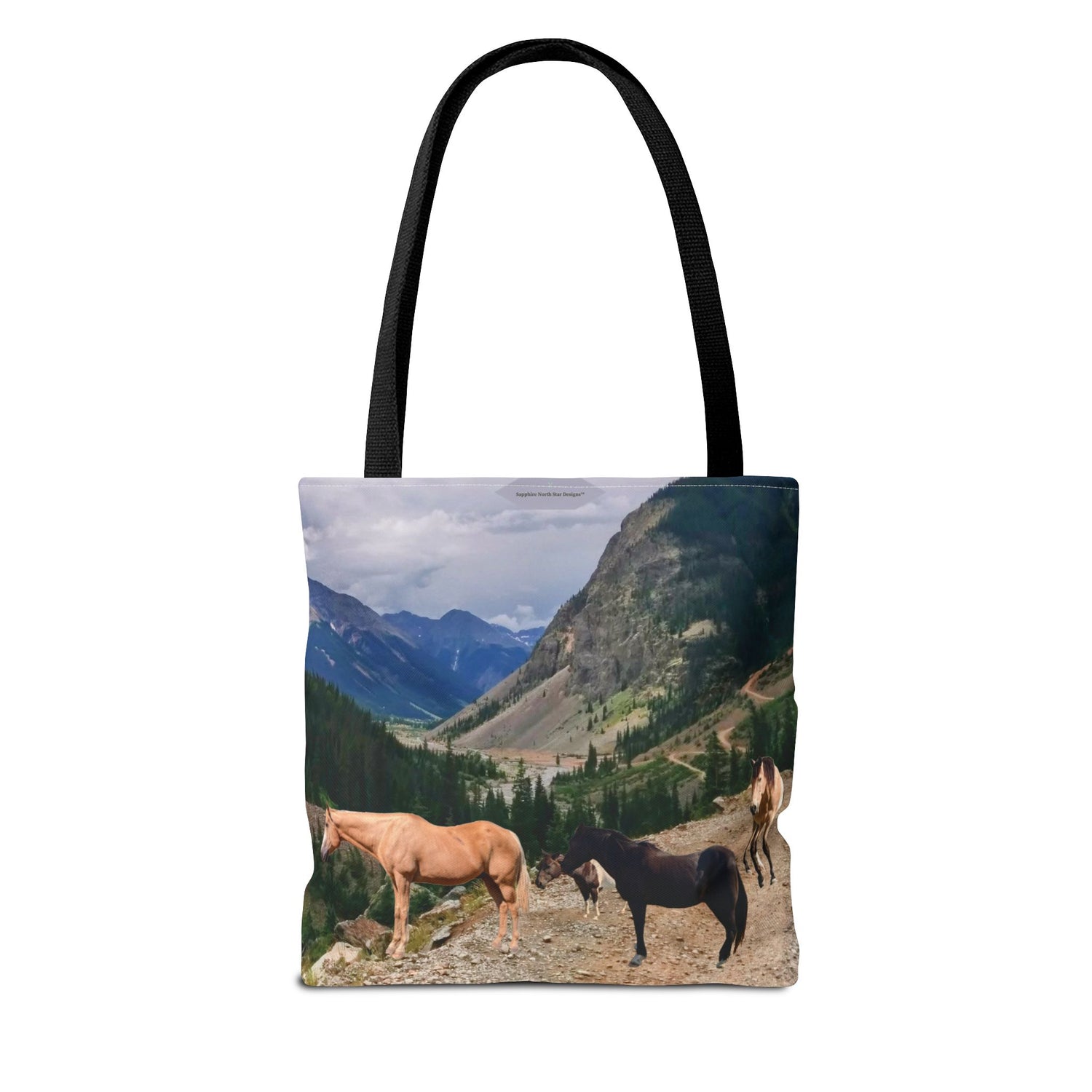 Horse Canvas Tote Bag