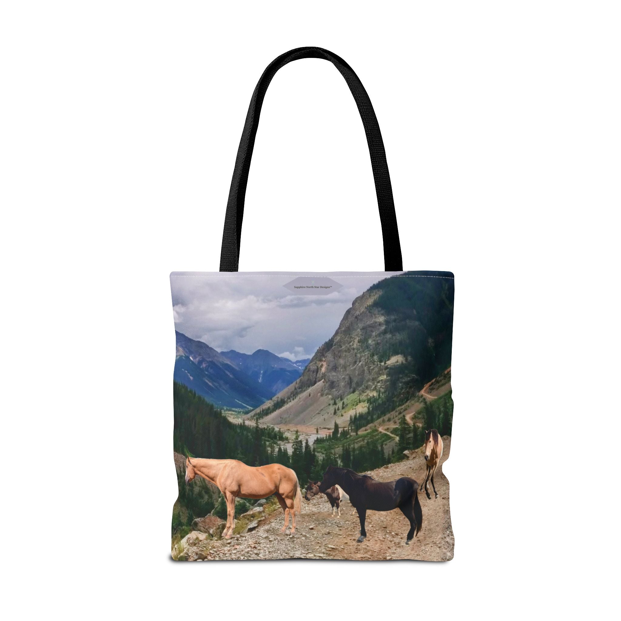 Horse Canvas Tote Bag