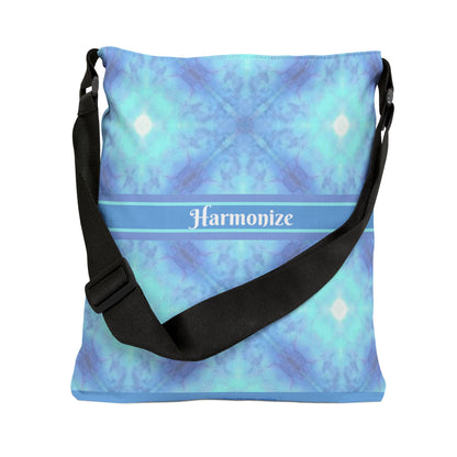 Blue Harmonize Tote Bag