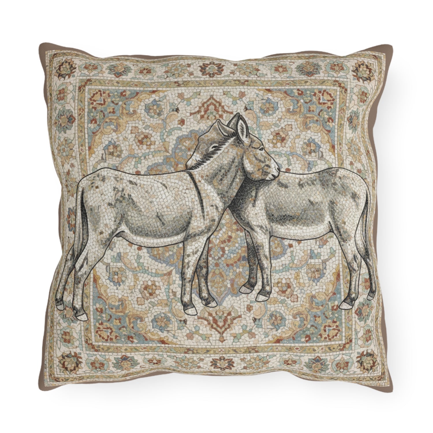 Donkey Outdoor Pillows