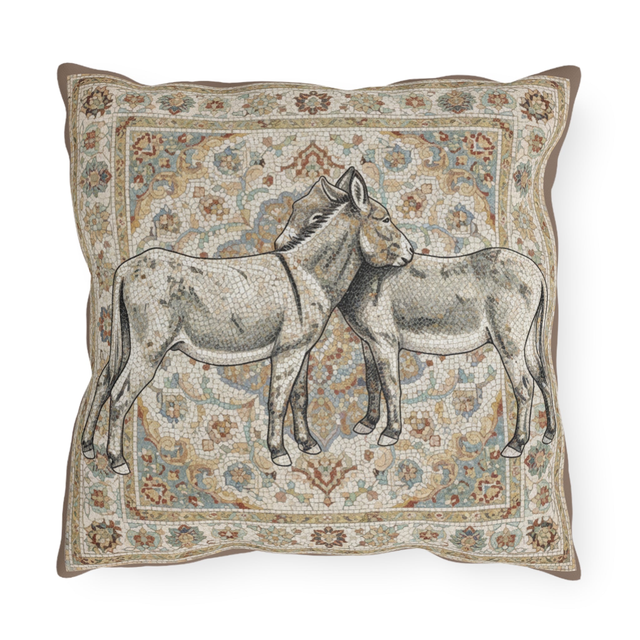 Donkey Outdoor Pillows