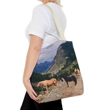Horse Canvas Tote Bag