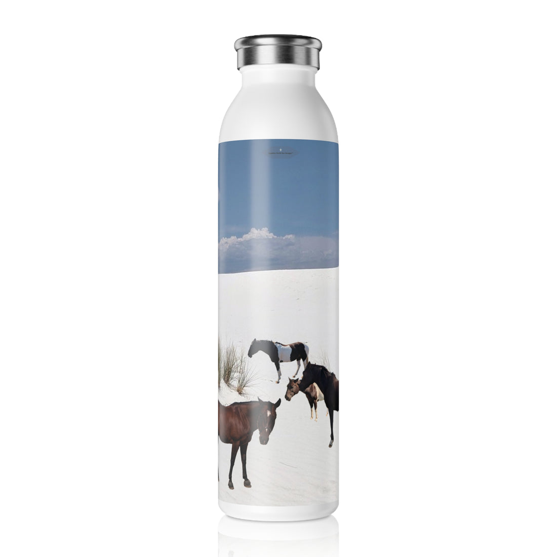 Horse Slim Water Bottle