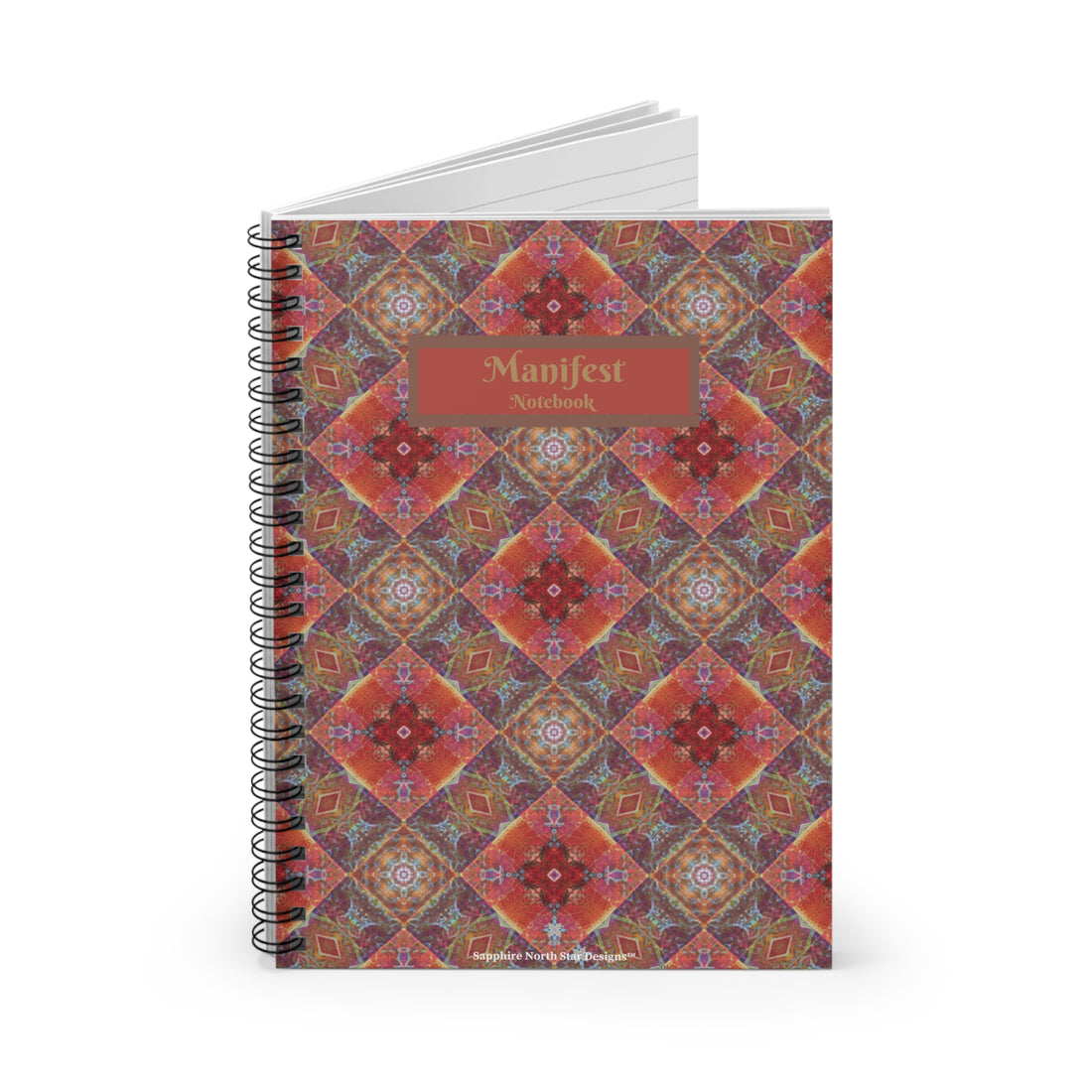 Manifest Satinka Spiral Notebook