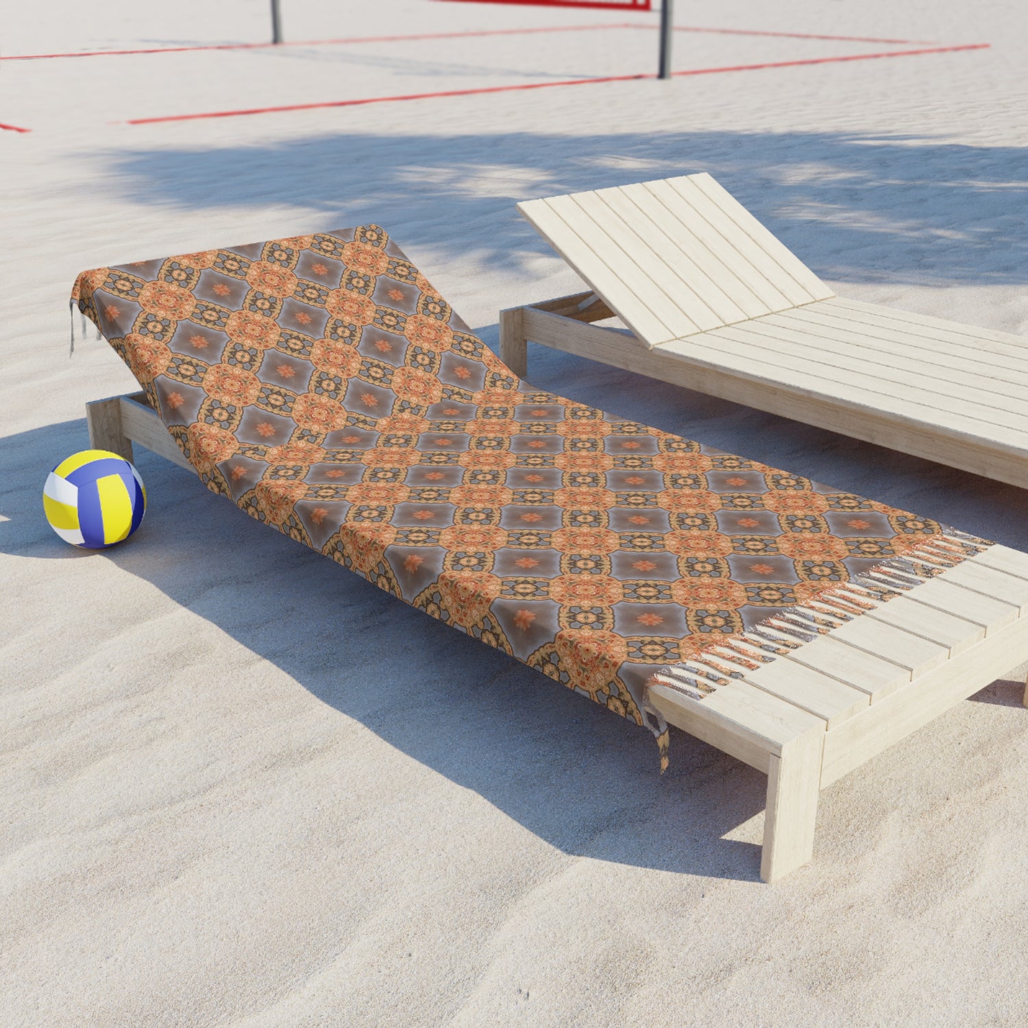Nayeli Tasseled Beach Towel