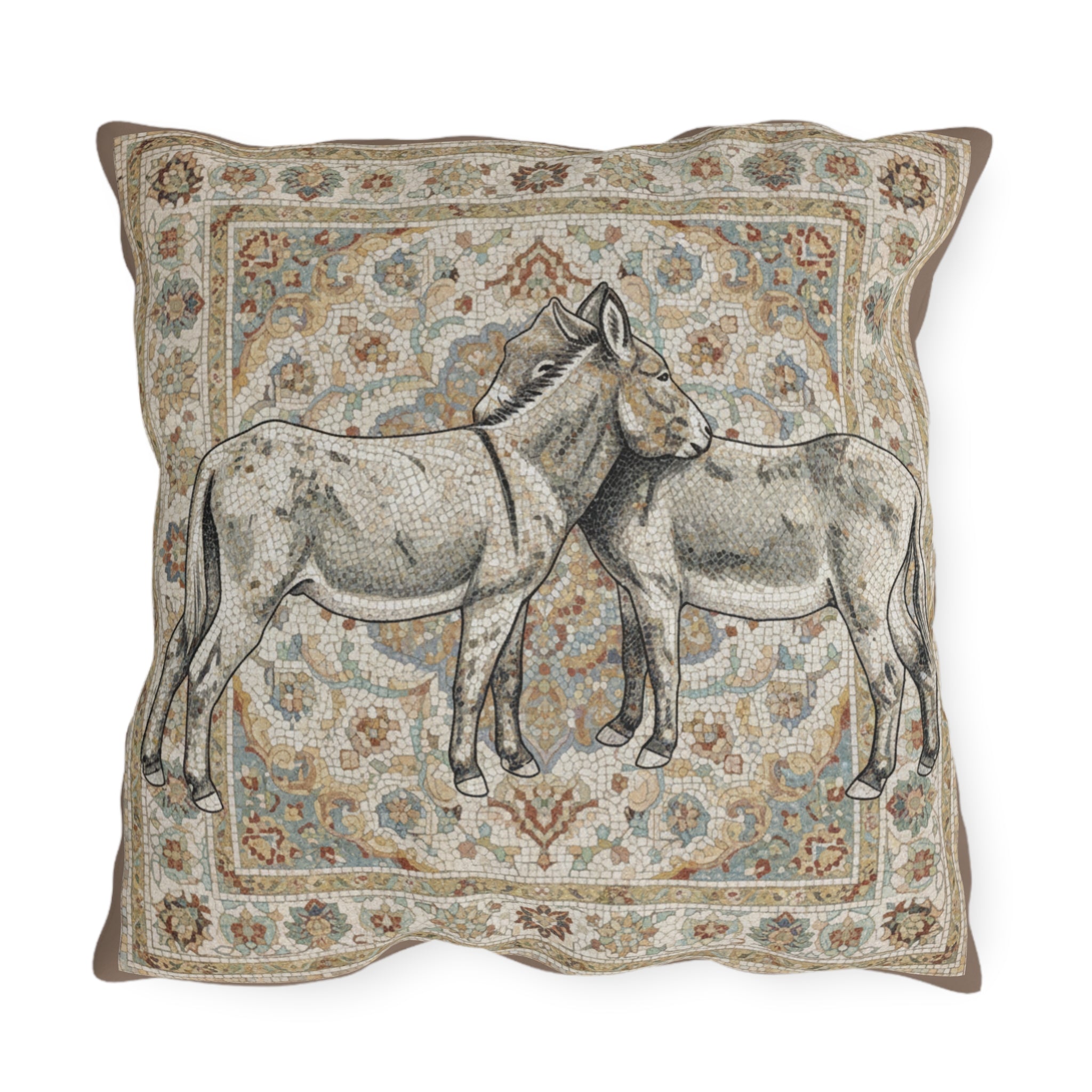 Donkey Outdoor Pillows