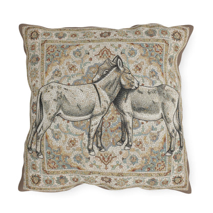 Donkey Outdoor Pillows